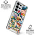 DC Comics Wonder Woman Comic Blast Galaxy S25 Ultra Clear Case